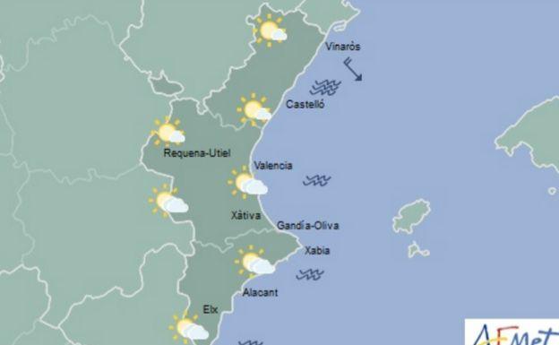 El Tiempo En La Comunitat Valenciana Intervalos Nubosos Y Máximas En Ascenso Este Fin De 8199